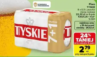 Carrefour Piwo TYSKIE oferta
