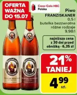 Carrefour Piwo Franziskaner oferta