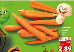 Kaufland Marchew młoda luzem oferta