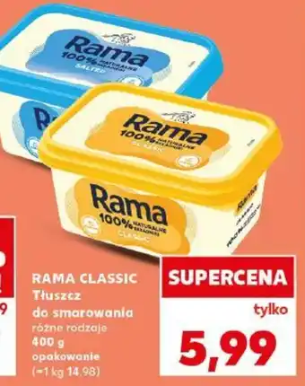Kaufland Rama Classic Tłuszcz do smarowania oferta