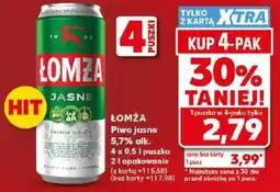 Kaufland Łomża Piwo jasne oferta