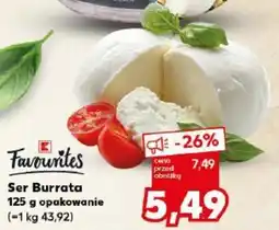 Kaufland Favourites Ser Burrata oferta