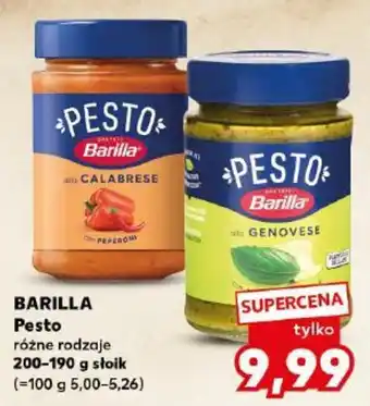 Kaufland Barilla Pesto oferta