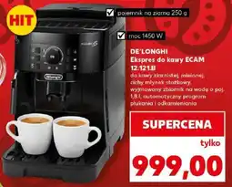 Kaufland DE'LONGHI Ekspress do kawy ECAM 12.121.B oferta