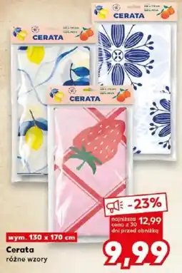 Kaufland Cerata różne wzory oferta