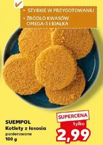 Kaufland SUEMPOL Kotlety z łososia panierowane oferta