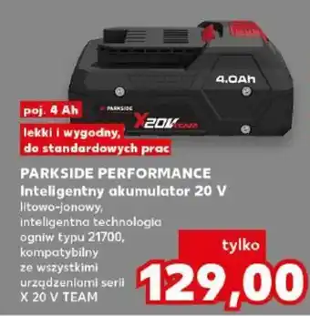 Kaufland PARKSIDE PERFORMANCE Inteligentny akumulator 20 V oferta