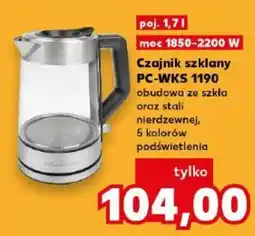 Kaufland Czajnik szklany PC-WKS 1190 oferta