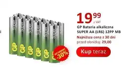 Poczta Polska Baterie alkaliczne GP Super AA LR6 12-pak oferta