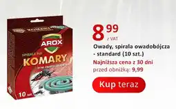 Poczta Polska Spirale owadobójcze na komary Arox oferta