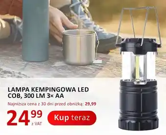 Lampa kempingowa LED COB 300lm
