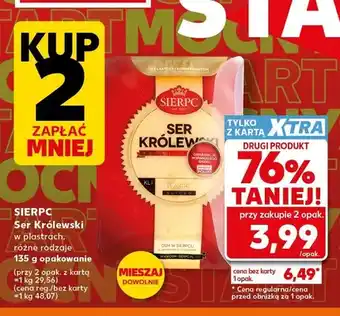 Kaufland Ser Królewski w plastrach Sierpc oferta