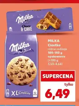 Kaufland Ciastka Milka Choco & Cake oferta