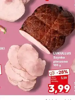 Kaufland Szynka pieczona Lukullus oferta
