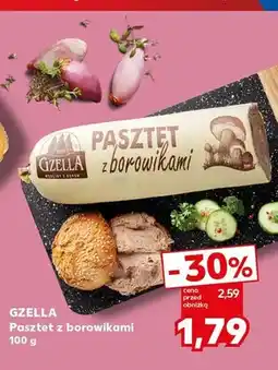 Kaufland Pasztet z borowikami Gzella oferta