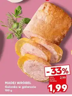 Kaufland Golonko w galarecie Madej Wróbel oferta