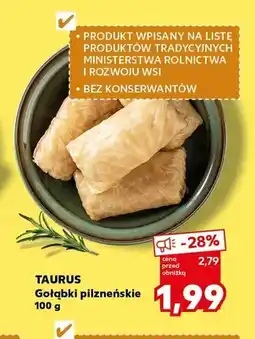 Kaufland Gołąbki pilzneńskie Taurus oferta