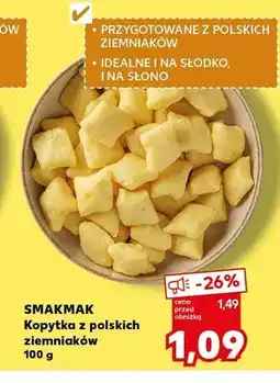 Kaufland Kopytka z polskich ziemniaków Smakmak oferta