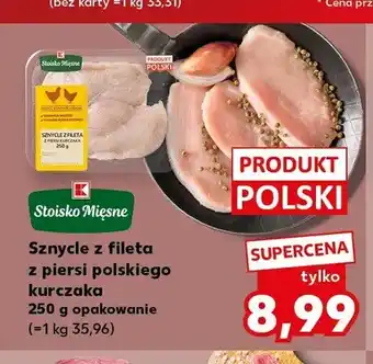 Kaufland Sznycle z fileta z piersi kurczaka Stoisko Mięsne oferta