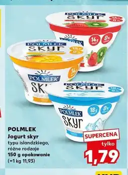 Kaufland Jogurt skyr typu islandzkiego naturalny Polmlek oferta