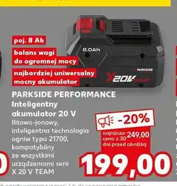 Kaufland Inteligentny akumulator 20V 8,0Ah Parkside Performance oferta