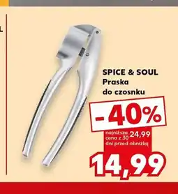 Kaufland Praska do czosnku Spice & Soul oferta