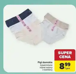 Carrefour Figi damskie bawełniane oferta