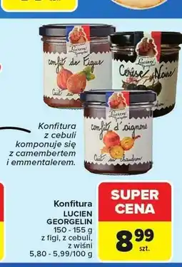Carrefour Konfitura z figi Lucien Georgelin oferta