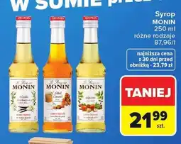 Carrefour Syrop waniliowy Monin oferta