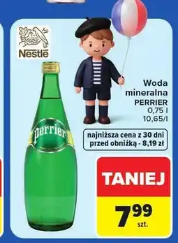 Carrefour Woda mineralna gazowana Perrier oferta