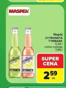 Carrefour Napój Tymbark Cytroneta Cytryna oferta