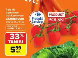 Carrefour Pomidory truskawkowe Carrefour polskie oferta