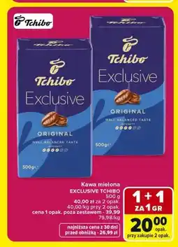 Carrefour Kawa mielona Tchibo Exclusive Original oferta