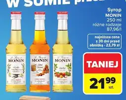 Carrefour Syrop Monin o smaku waniliowym oferta