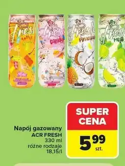 Carrefour Napój gazowany ACR Fresh Candy oferta