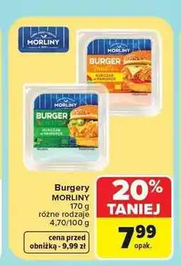 Carrefour Burger drobiowy w panierce Italia Morliny oferta