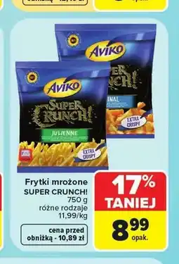 Carrefour Frytki mrożone Super Crunch! Julienne Aviko oferta