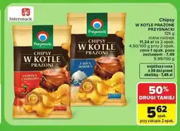 Carrefour Chipsy w kotle prażone Przysnacki papryka czerwona oferta