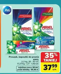 Carrefour Proszek do prania Ariel oferta