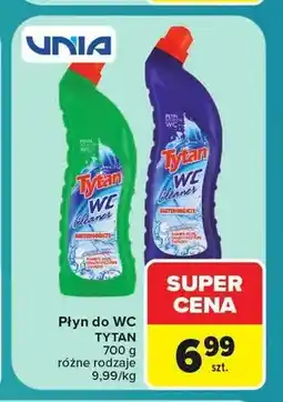 Carrefour Płyn do WC Tytan zielony oferta