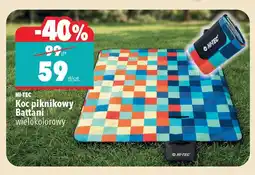 Biedronka Koc piknikowy Hi-Tec Battani oferta