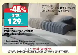 Biedronka Poduszka ergonomiczna Domaison Axis W oferta