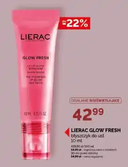 Ziko Dermo Lierac Glow Fresh błyszczyk do ust oferta