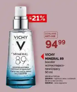 Ziko Dermo Vichy Mineral 89 booster wzmacniająco-nawilżający oferta
