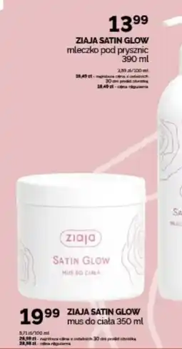 Ziko Dermo Ziaja Satin Glow Mleczko pod prysznic oferta