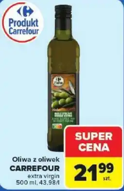 Carrefour Oliwa z oliwek CARREFOUR extra virgin oferta