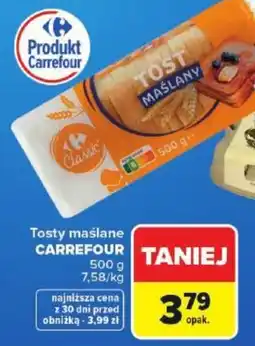 Carrefour Tosty maślany CARREFOUR oferta