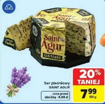 Carrefour Ser pleśniowy SAINT AGUR oferta