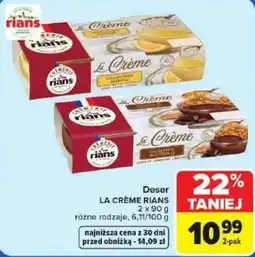 Carrefour Deser LA CRÈME RIANS oferta