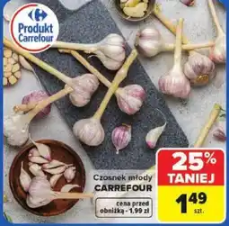 Carrefour Czosnek młody CARREFOUR oferta